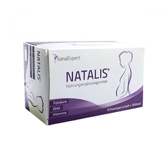 SanaExpert Natalis 孕妇叶酸*油套装 90粒 （DHA 60粒+叶酸30粒）