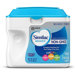 【中亚Prime会员】Similac 美国雅培 1段非转*新生儿含铁奶粉 658g*6罐