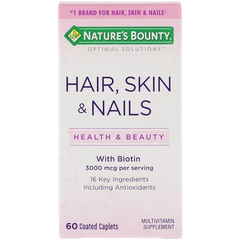 Nature's Bounty 自然之宝 头发、皮肤及指甲配方+生物素 60粒
