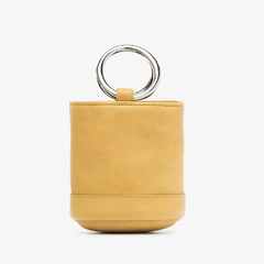 Simon Miller Yellow Leather Bonsai Small Bucket Bag 黄色小款盆栽包