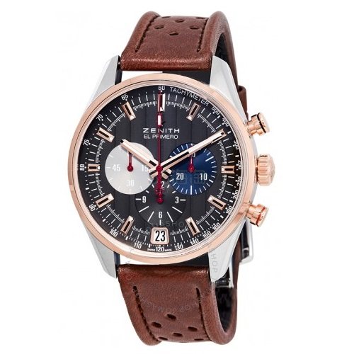 Zenith 真力时 El Primero 系列 51.2041.400/27.C771 男士三眼计时腕表