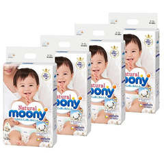 【日本亚马逊】尤妮佳 腰贴型婴儿纸尿裤 M号 48片*4包