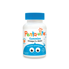 【任意3件首重免邮中国】Penta-Vite Omega-3 儿童复合维生素软糖 60粒