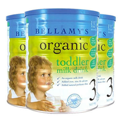 【3罐包邮】Bellamy's 贝拉米有机婴幼儿奶粉 3段 900g*3罐