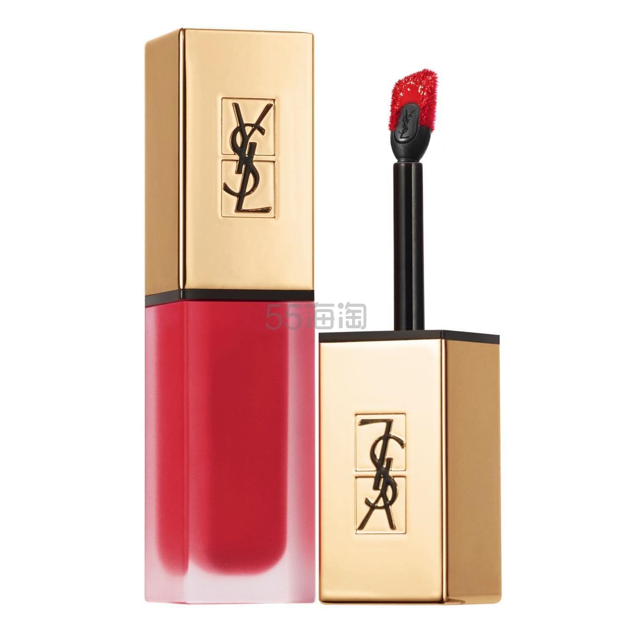 8折！YSL 圣罗兰 磨砂瓶哑光唇釉 #12印红图腾