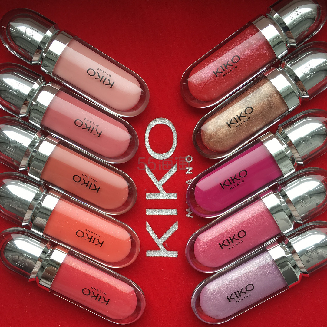 【内有试色】亮晶晶的玻璃唇！KIKO 3D 镜面水润唇釉