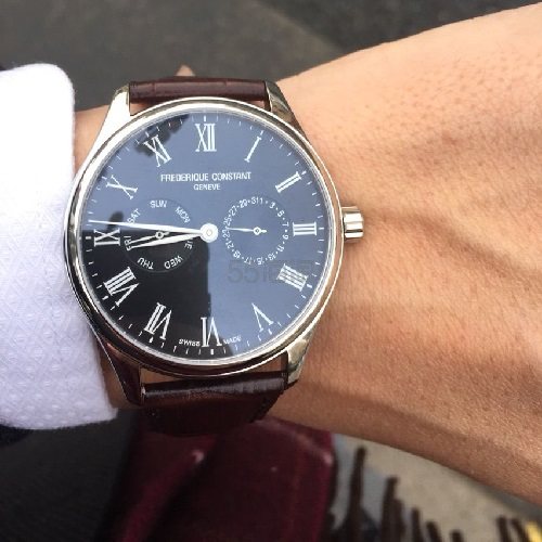 Frederique Constant 康斯登 Classics 系列 FC-259BR5B6-DBR 男士石英腕表