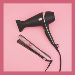 Fabled by Marie Claire：ghd x Lulu Guinness 合作款玫瑰金红唇系列吹风机+直板夹