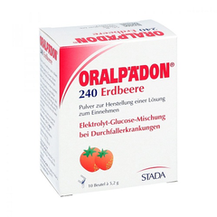 Orapadon 电解质冲剂宝宝发烧腹泻草莓味 5.2g*10包