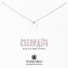 【中亚Prime会员】Dogeared State Of Mind Colorado 科罗拉多18寸吊坠项链