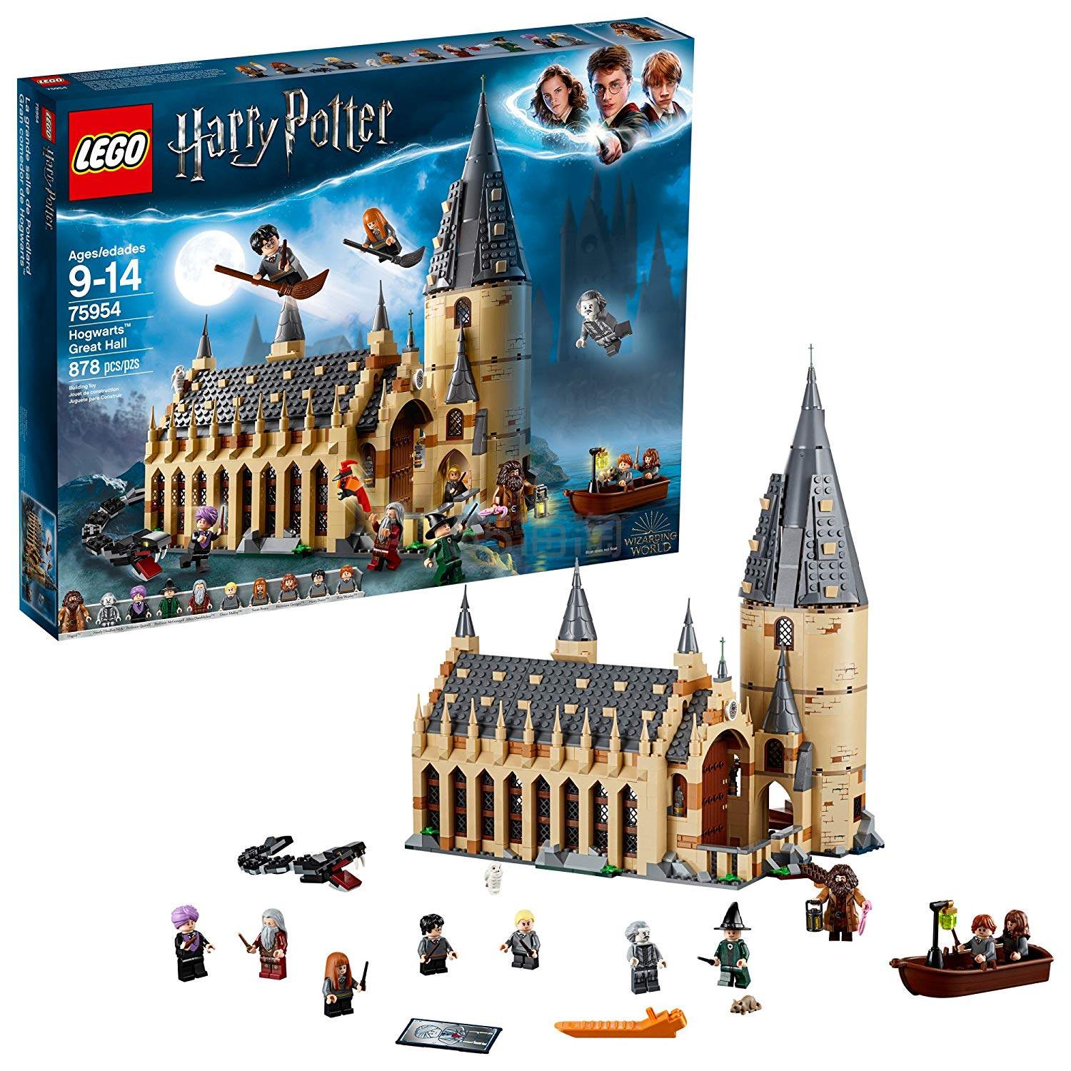 LEGO 乐高 哈利波特系列 75954 霍格沃茨*法学校大厅