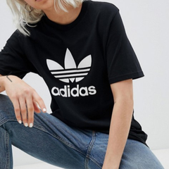 Adidas Originals 阿迪达斯 黑色 短袖