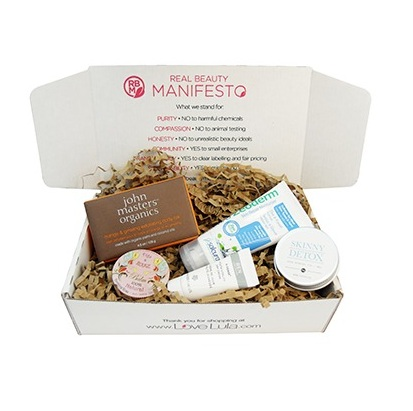 Love Lula 每月 Beauty Box 可以尝试多种有机护肤品