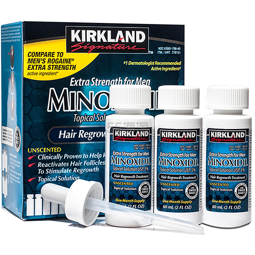 Kirkland Minoxidil 5% 米诺地尔*水 60ml*6 6个月量