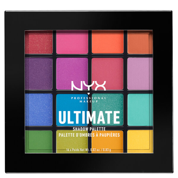 7.2折！NYX 16色眼影盘 色号Brights 花仙子盘