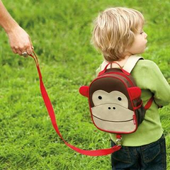 【下单享9折+再减$6+免邮中国】Skip Hop Zoo 动物园系列 儿童双肩背包 猴子