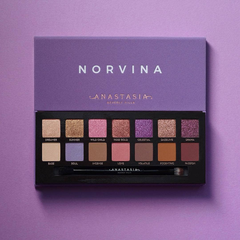 【新品】1件直邮到手！Anastasia Beverly Hills Novina 紫色系14色眼影盘