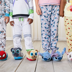 【黑五预热第三波】Disney 迪士尼：精选动画周边儿童睡衣、可爱毛绒拖鞋、毯子等