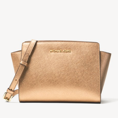 Michael Kors Selma 系列 中号耳朵包 金属色