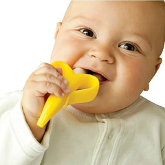 宝宝必备！【美亚自营】Baby Banana 香蕉宝宝 婴儿牙胶硅胶咬牙棒
