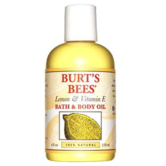 【美亚自营】Burt's Bees 小蜜蜂 天然柠檬维生素E身体护理沐浴油 118ml