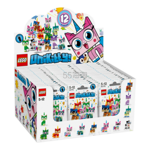 史上*嗨公主登场！Lego 乐高 41775 Unikitty 独角猫人偶包 60袋