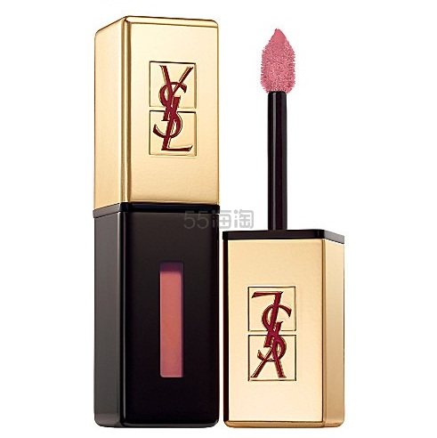 库存低！YSL 金管唇釉 迷人玻璃唇 #07 温柔蜜柚色