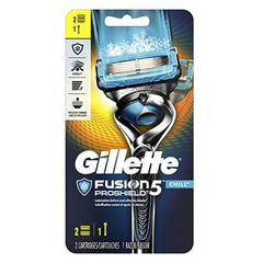【美亚直邮】Gillette 吉列 Fusion5 ProShield 锋速5锋隐致护剃须刀带两个替换头
