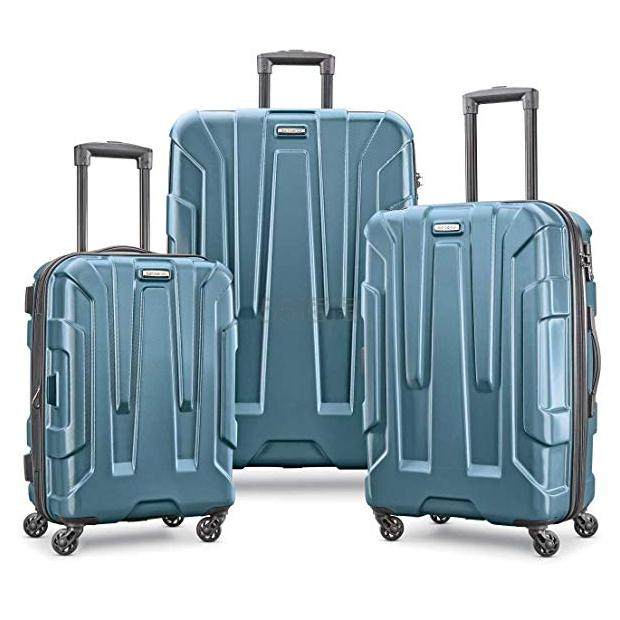 【中亚Prime会员】Samsonite 新秀丽 Centric 万向轮行李箱3件套 20+24+28寸 水鸭色