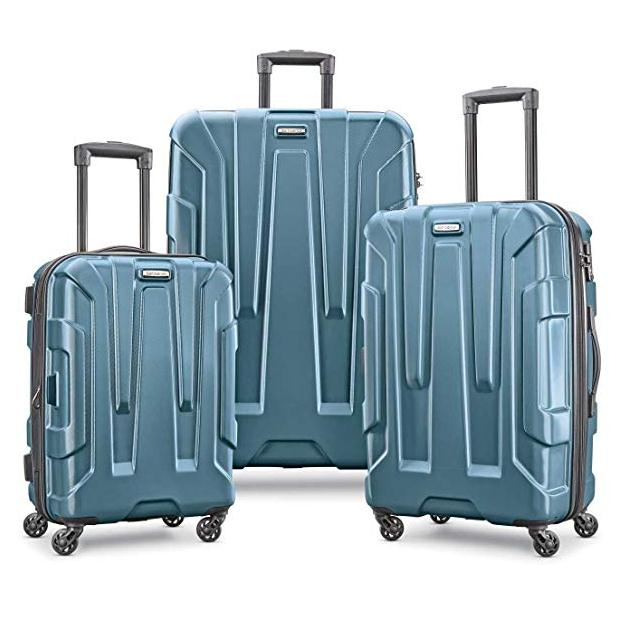 【中亚Prime会员】Samsonite 新秀丽 Centric 万向轮行李箱3件套 20+24+28寸 水鸭色