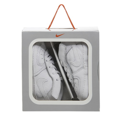 【新生儿送礼*】Nike 耐克 Air Force 1 系列 婴童礼盒款运动鞋 白色