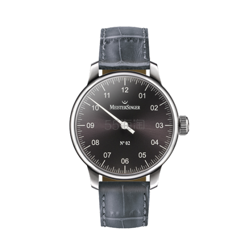 【每日限量】你的手表只需要1根指针！MeisterSinger 梅斯特辛格 No 2 男士单针手表