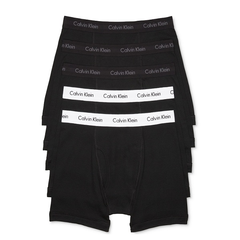 Calvin Klein 男士经典棉质四角内裤 5条装