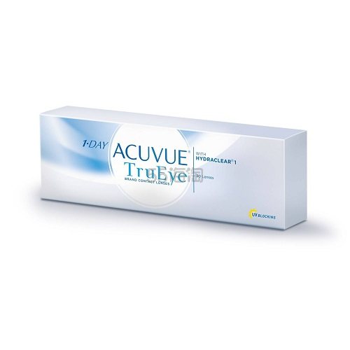 2盒再减￥50！【55专享】强生 安视优 TruEye 恒润氧硅水凝胶隐形眼镜日抛 30片