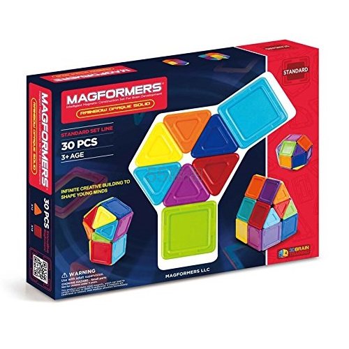 【美亚自营】Magformers 麦格弗 儿童磁力片*玩具 标准套组30片装