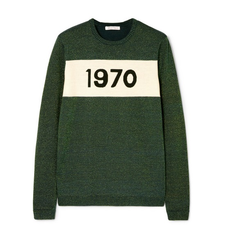BELLA FREUD 1970 金属感羊毛混纺毛衣