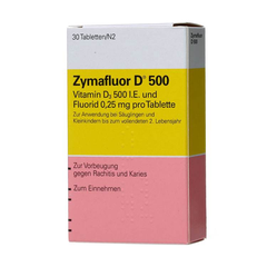【*佝偻】Zymafluor 婴幼儿维生素 D500片 90片