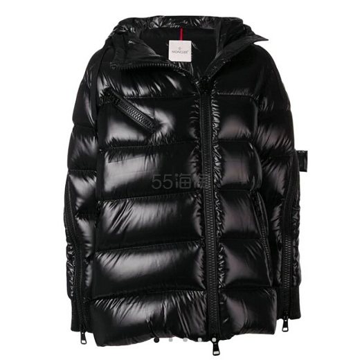 MONCLER Liriope 女款不对称设计羽绒服