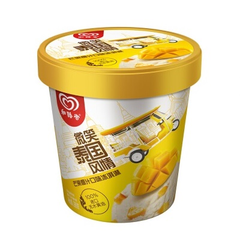 【满199-159元】和路雪 微笑泰国风情 芒果椰汁口味 冰淇淋 290g*6件