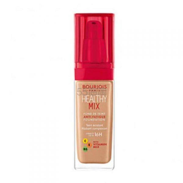 【55专享】Bourjois 妙巴黎 果然美肌粉底液 色号52清透*色 保湿遮瑕/16小时持久 30ml