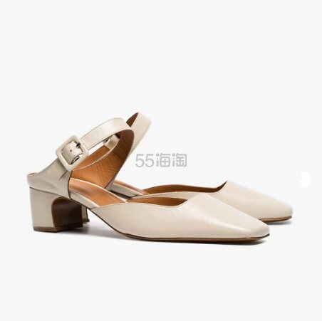 By Far 45 Mira Leather Mules 55