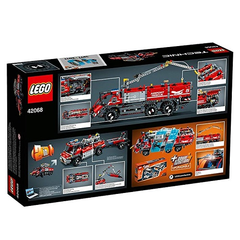 史低价！【美亚自营】LEGO 乐高 Technic 机械组 42068 二合一机场救援车 消防车
