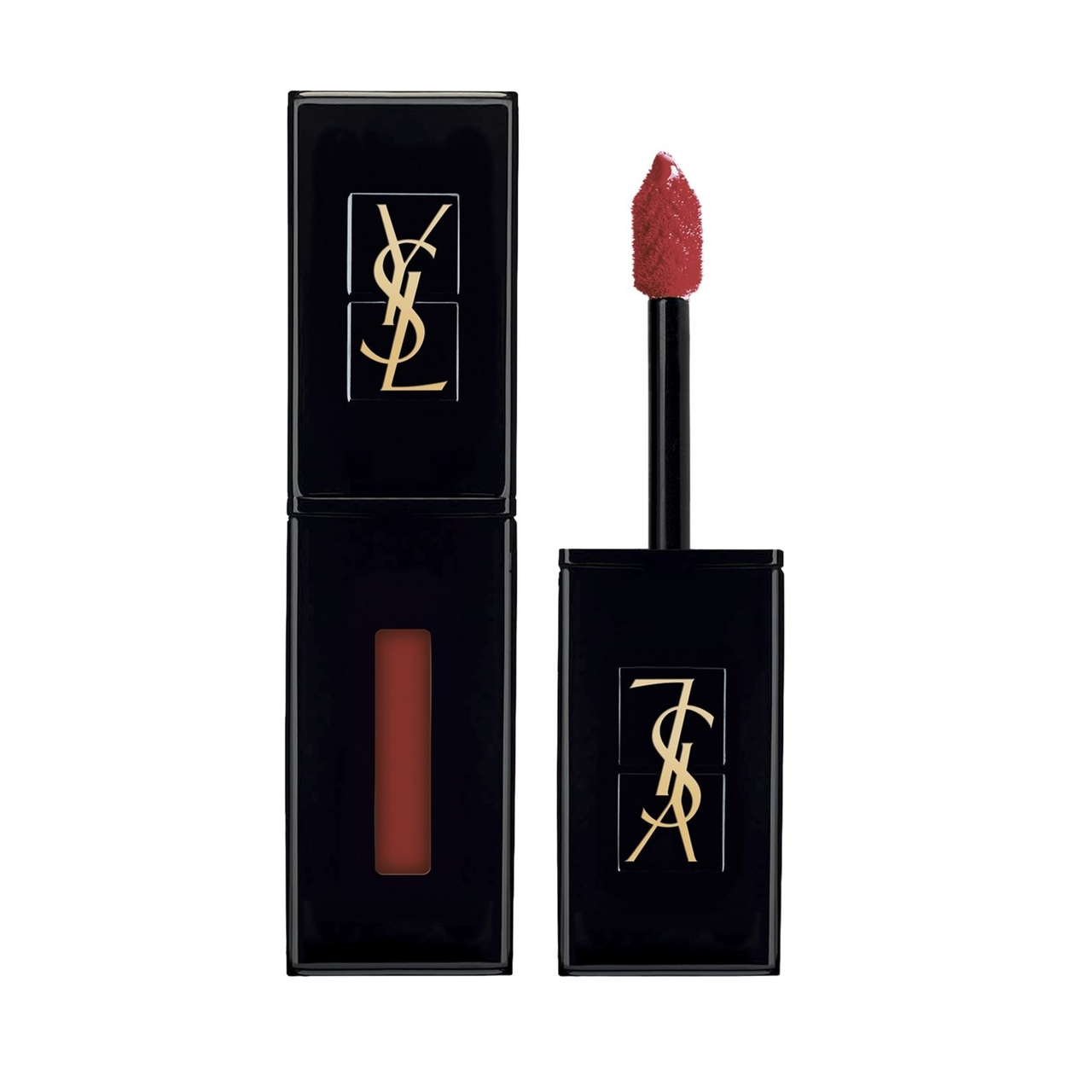 【补货】YSL 圣罗兰 黑管玻璃唇唇釉 #416 番茄红