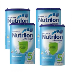 【满减5欧】Nutrilon 牛栏 婴幼儿配方奶粉 5段 800g*4罐