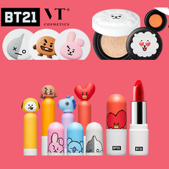 Qoo10：精选 BT21*VT Cosmetics 联名系列美妆