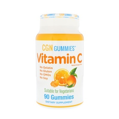 【7.8折】CGN California Gold Nutrition 橙味维生素C软糖 90粒