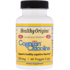 Healthy Origins Cognizin 胞二磷胆碱素食胶囊 60粒