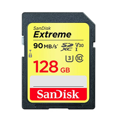 新低价！【美亚自营】SanDisk 闪迪 Extreme 至尊极速 SD卡存储卡 128G
