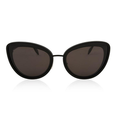 【上新】Alexander McQueen 亚历山大·麦昆 黑色个性猫眼太阳镜墨镜