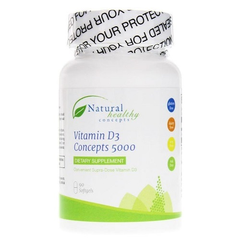 Natural Healthy Concepts 维生素D3 5000IU 90粒